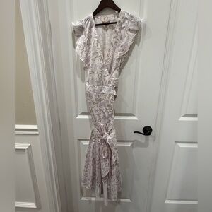 NWT Rebecca Taylor Pastel Floral Dress